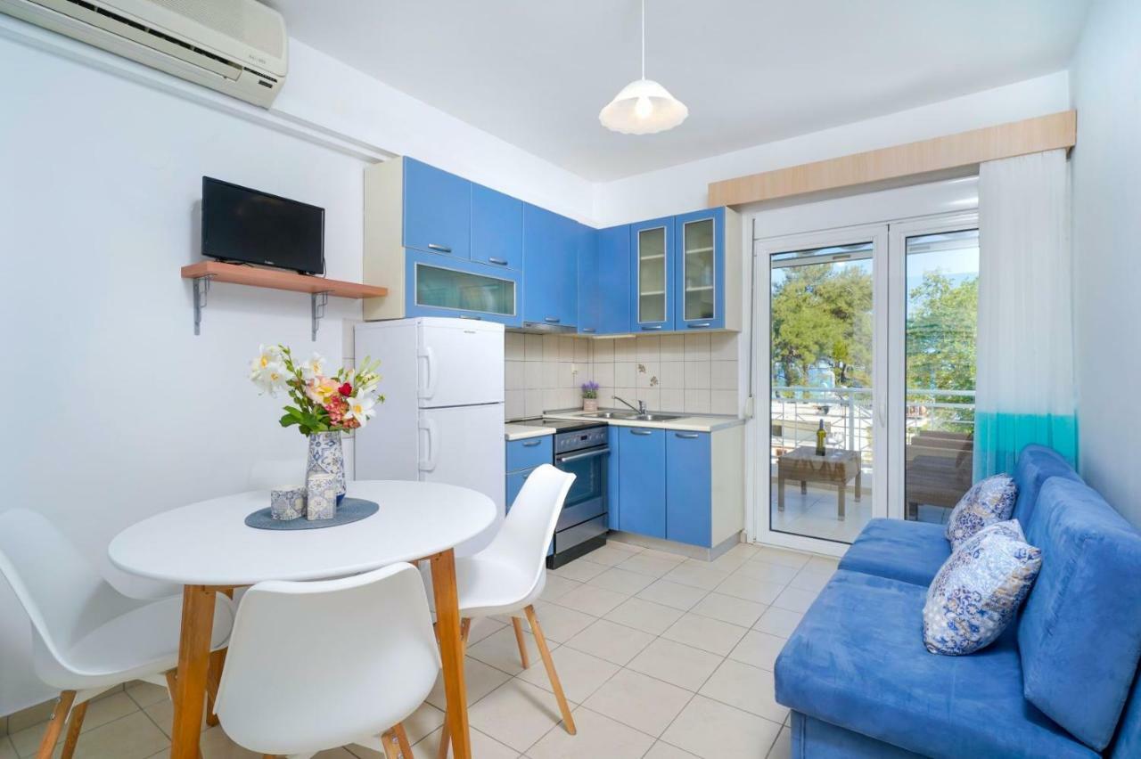 L&K Apartment Golden Beach Chrysi Ammoudia Buitenkant foto