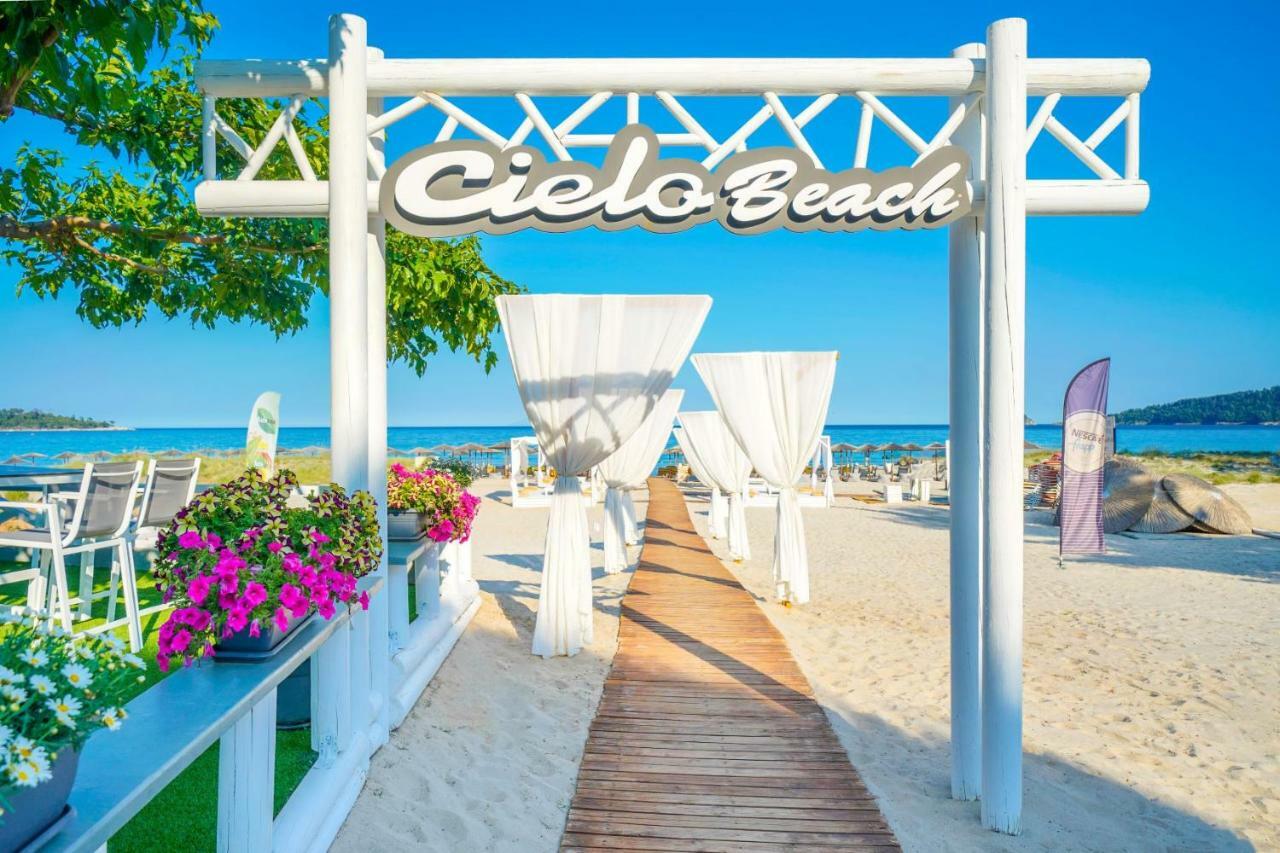 L&K Apartment Golden Beach Chrysi Ammoudia Buitenkant foto